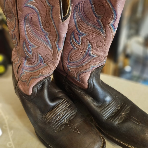 Ladies Noconna Square Toe Rancher Boot - Picture 8 of 8